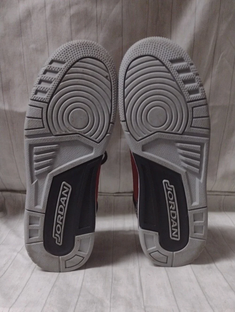 Jordan Boy's Red and Black Athletic Sneakers (J1119)